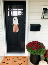 Load image into Gallery viewer, ‘spooky magic' ghost - pink + orange with gold stars