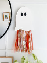 Load image into Gallery viewer, ‘spooky magic' ghost - pink + orange with gold stars