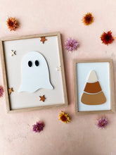 Load image into Gallery viewer, ghost with stars on pink