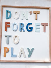 Load image into Gallery viewer, ‘don’t forget to play’