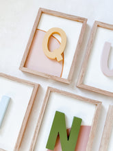 Load image into Gallery viewer, single initial custom sign