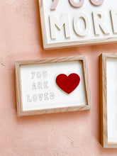 Load image into Gallery viewer, 'you are loved'- red