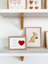 Load image into Gallery viewer, 'you are loved'- red