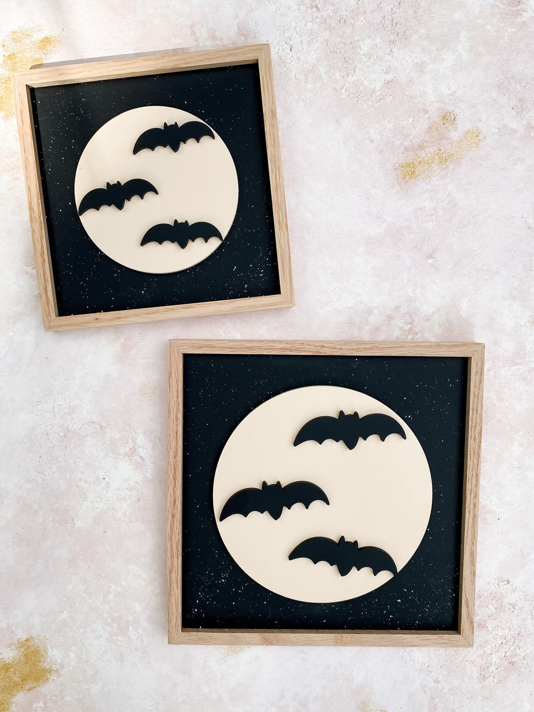 Bats on full moon