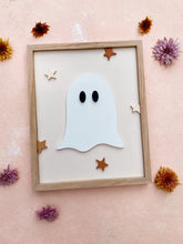 Load image into Gallery viewer, ghost with stars on pink
